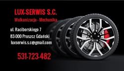 Lux-Serwis S.C. Wulkanizacja Mechanika Klimatyzacja, Pruszcz Gdański godziny otwarcia