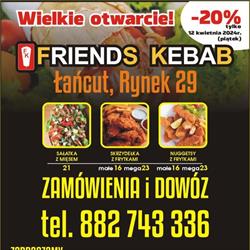 Friends kebab, Łańcut, godziny otwarcia