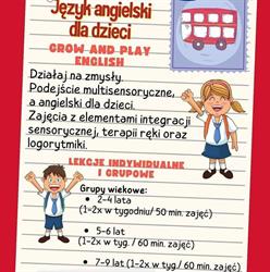 Pracownia języka angielskiego Grow&Play English, Płock godziny otwarcia