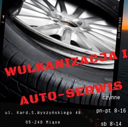 Auto Serwis i wulkanizacja, Miąse godziny otwarcia