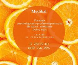 NZOZ MEDIKAL- Poradnia Psychologiczna i Psychoterapeutyczna dla Dzieci i Młodzieży "Dobry Start", Leżajsk godziny otwarcia