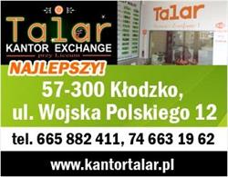 Kantor Talar przy Liceum, Kłodzko godziny otwarcia
