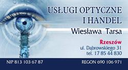 OPTYK TARSA RZESZÓW, Rzeszów godziny otwarcia