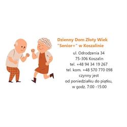Dzienny Dom Złoty Wiek "Senior+" w Koszalinie, godziny otwarcia
