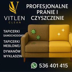 VitLen- Clean Pranie tapicerki, czyszczenie dywanów, ozonowanie, Rumia godziny otwarcia