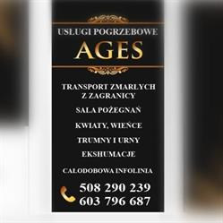 Zakład Usług Pogrzebowych Ages - Lubań, godziny otwarcia