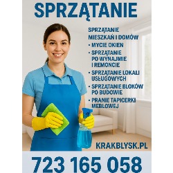 Firma sprzątająca krakblysk, Kraków - godziny otwarcia