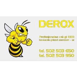 DEROX - usługi DDD, usuwanie gniazd szerszeni, os., Bydgoszcz godziny otwarcia