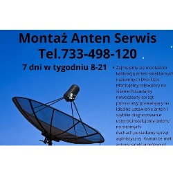 Montaż anten serwis, Będzin godziny otwarcia