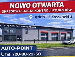 Okręgowa Stacja Kontroli Pojazdów, Będzin godziny otwarcia
