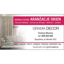 Grama Decor, Daszewice godziny otwarcia