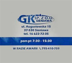Zakład Gospodarki Komunalnej, Sieniawa godziny otwarcia