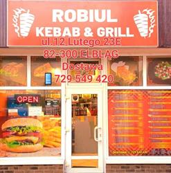 Robiul Kebab & grill Elbląg, godziny otwarcia