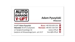 AUTO-GARAGE V-LIFT, Sulejówek godziny otwarcia