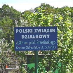 Rodzinne Ogródki Działkowe im. Brzezińskiego, Krosno Odrzańskie godziny otwarcia