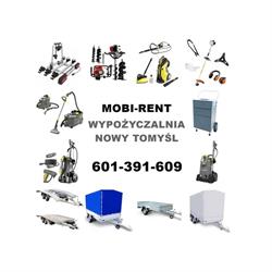 MobiRent - wypożyczalnia przyczep, boxów dachowych, bagażników na rowery i sprzętu ogrodniczego, Nowy Tomyśl godziny otwarcia